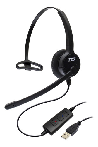 Headset Usb Zox Dh-80