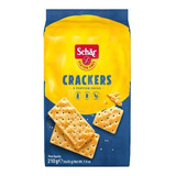 Kit C/ 5 Biscoito Crackers Sem Glúten Lactose 210g Schar