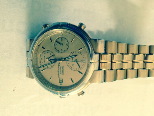 Reloj Seiko Qwartz Chronograph Mb Estado Original.