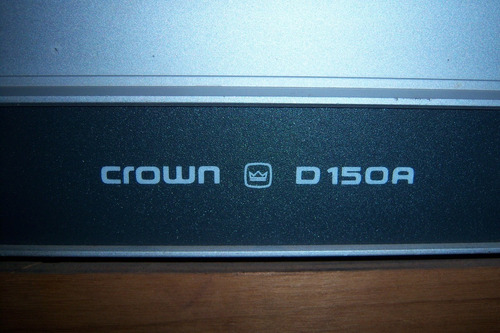 Amplificador Potencia Crown D 150 No Dc300 Carver Qsc Jbl