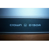 Amplificador Potencia Crown D 150 No Dc300 Carver Qsc Jbl