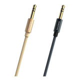 Cable Auxiliar 3.5mm De 1 Mt Borofone Color Dorado