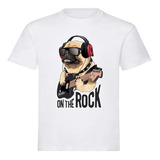 Camiseta Rock Perro Estampada Camiseta Para Hombre On The Ro