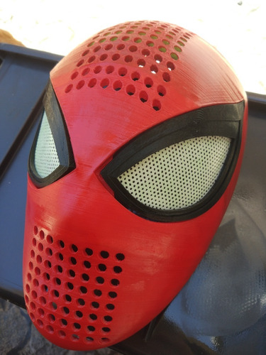 Faceshell Spider-man Ps4_desmontada