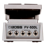 Boss Fv-500l Pedal De Volumen Con Poder Y Fuerza Industrial