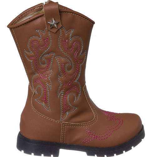 Bota Texana Botina Country Feminina Infantil Rodeio Menina