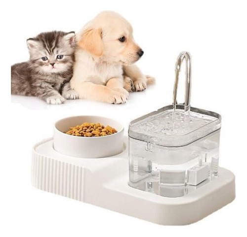 Bebedero De Agua Automatico Gatos Perros Dispensador Comida