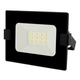 Reflector Led Bellalux 10w Luz Fría Exterior Pack X 4 Color De La Carcasa Negro Color De La Luz Blanco Frío