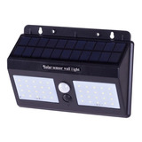 Lámpara Luminaria Led Aplique Solar 6w Para Exteriores