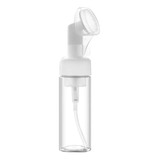 Frasco Spray Espumador Com Escova De Silicone Limpeza Facial