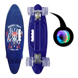 Skate Penny Cruiser Patineta Street King Ruedas Led Niños