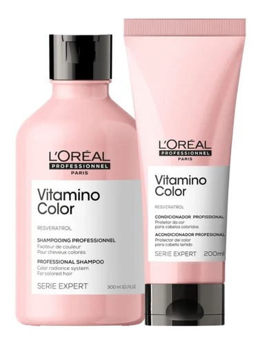 Loreal Vitamino Color Shampoo 300ml+condicionador 200ml