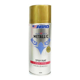 Pintura En Aerosol Abro Cubritivo Rapido Secado Oro 400ml