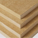 Kit Com 8 Unid Chapa Fundo Em Mdf 15mm Cru 40x40cm