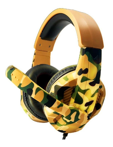 Auriculares Gamer Con Microfono Camuflado Noga St-237