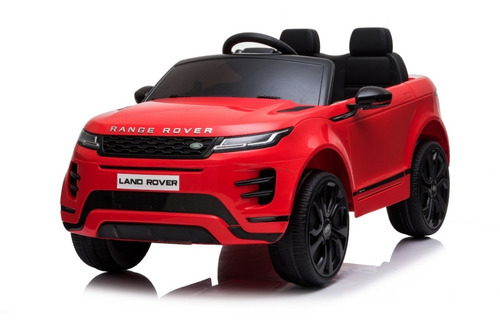 Auto Electrico 12v10ah Licencia Range Rover Rojo 4x4