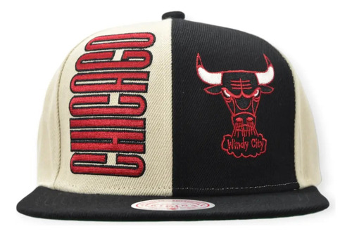 Chicago Bulls Nba Gorra Pop Panel Windy Mitchell And Ness