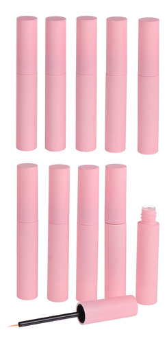 Pincel Para Pestañas Lip Tube, Relleno De Tubo Vacío, 10 Uni