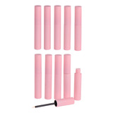 Pincel Para Pestañas Lip Tube, Relleno De Tubo Vacío, 10 Uni