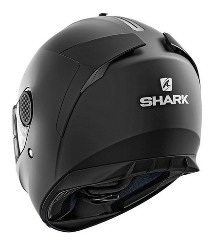 Capacete Moto Shark Spartan Matt Black Kma Preto Fosco