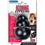 Juguete Kong Extreme Negro Mediano Rubber Toy Original