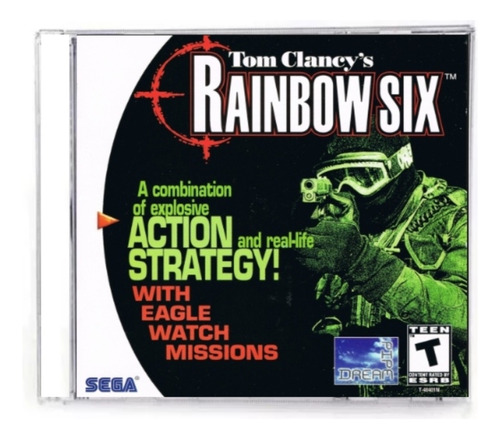 Jogo Tom Clancy's Rainbow Six Dreamcast Novo