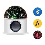 Lampara Proyector Led Estrellas Espacio Bocina Bluetooth 