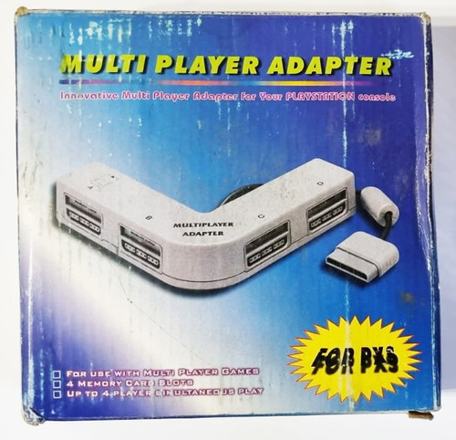 Multitap Playstation 1 Ps1 Multiplicador De Joysticks -mg-
