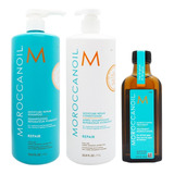 Moroccanoil Shampoo Y Acondicionador X1000+aceite Argan X200