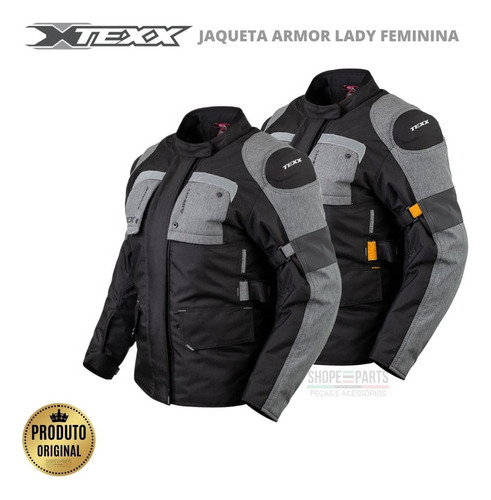 Jaqueta Texx Feminina Motociclista Moto Big Trail Proteção