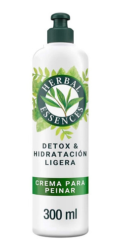 Crema Para Peinar Herbal Essences Detox & Hidratación Ligera