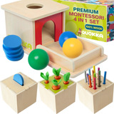 Juguetes Montessori Para Niños De 1 A 2 Años - Juguetes De D