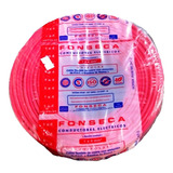 Cable Unipolar 4 Mm Rojo Normalizado X 100 M Fonseca E631