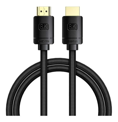 Cable Hdmi 2.1 8k 60hz / 4k 120hz / 2k 144hz 2m Baseus