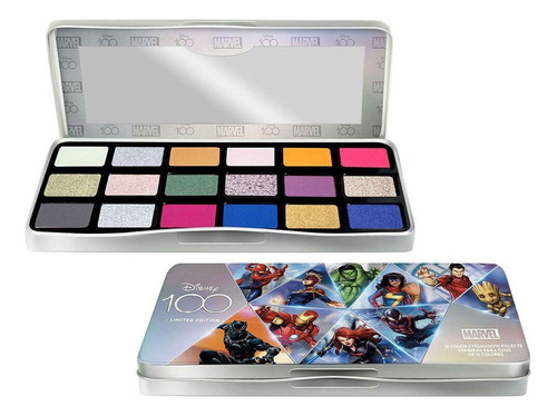 Sombras Para Ojos De 18 Colores Disney Republic Cosmetics