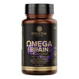 Ômega Brain 60 Cápsulas Essential Nutrition Sabor Natural