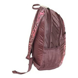 Mochila Deportiva C/ Bolsillo Malla Lateral-camuflaje Rosado