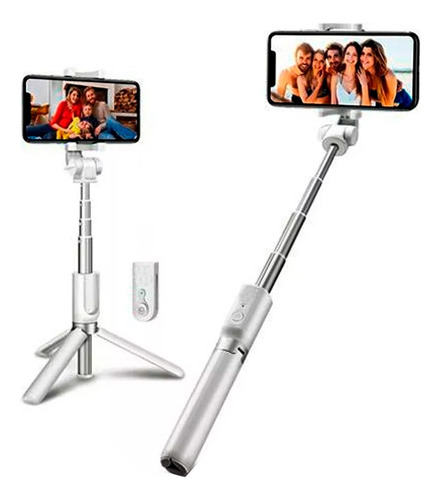 Monopod Baston Palo Selfie Tripode Celular Bluetooth 550067