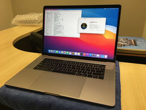 Macbook Pro 2019 15.4  A1990 I9-9980hk 2.40 Ghz 32gb 256ssd