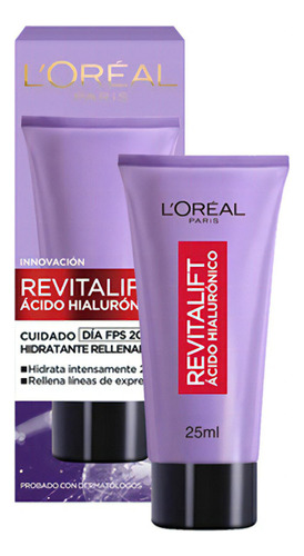 Crema Día L'oréal Paris Revitalift Ácido Hialurónico 25 Ml 