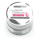 Gel Uv Cherimoya 30gr Nude Rosa 004 Uñas Gelificadas   