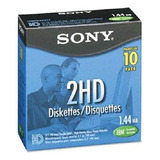 Diskettes Sony 3.5 2hd 1.44 Mb Caja Con 10 Piezas