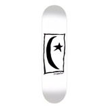 Tabla De Skate Foundation Star Moon White 8.5 + Lija/renace