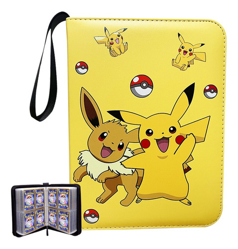  Album Para Cartas Pokemon Pikachu Folder Carpeta 