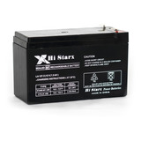 Bateria Gel 12v 7,5ah 7a Recargable Ups Alarma