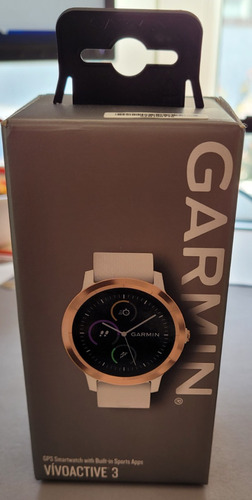 Garmin Vivoactive 3 Smartwatch | Multisport | Rosa Y Blanco