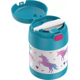 Termo Para Alimentos Con Cuchara 295 Ml Color Unicornio