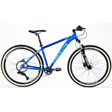 Mountain Bike Absolute Nero 4 Aro 29 15  12v Freios De Disco Hidráulico Câmbio Absoluto 12v Cor Azul