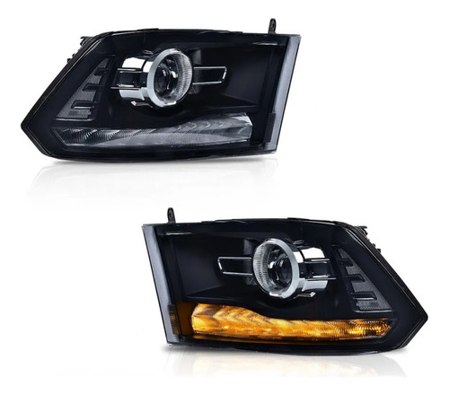 Faros Ram 2009 2011 2013 2015 2017 2018 Dodge Ram Precio Par