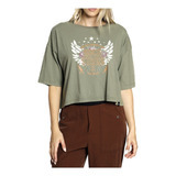 Reef Rock Star Tee Militar Acid Remera Mujer